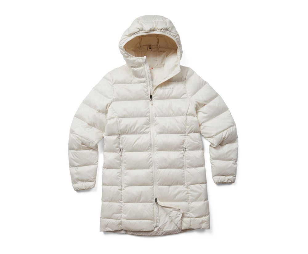 Merrell Jakker Dame - Terrain Glacial Parka - Hvide - TSF290681